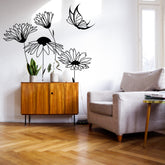 Butterfly Paradise Wall Sticker (130 x 120 cm) - Rangoli